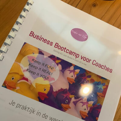 Business Bootcamp voor coaches Business Bootcamp voor coaches